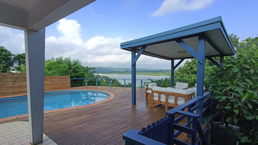 Lagoon Views. Elevated Position. Seaside, Port Vila.