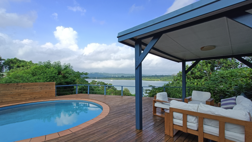 Lagoon Views. Elevated Position. Seaside, Port Vila.